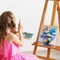 8 Pack Wood Panels 8 x 8 Inch Unfinished Wood Canvas Wooden Panel Boards for Painting, Pouring, Arts Use with Oils, Acrylics